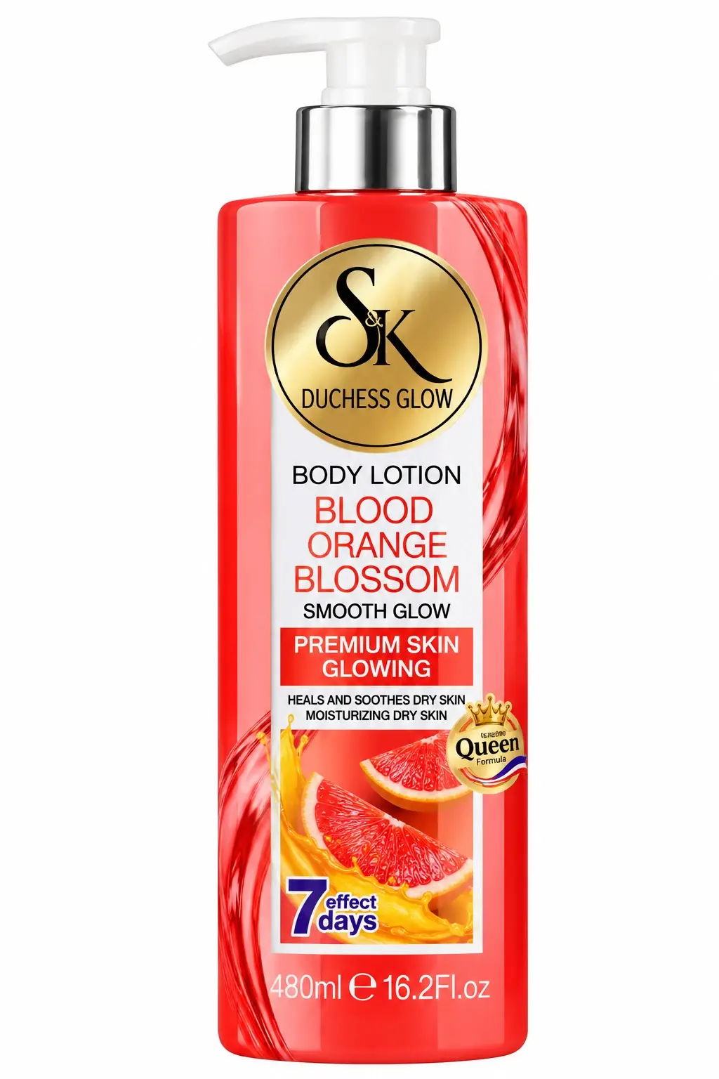 Duchess Glow Blood Orange Lotion Bottle